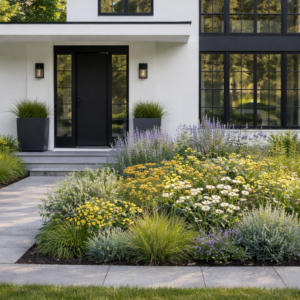 Naturalistic Garden Bed